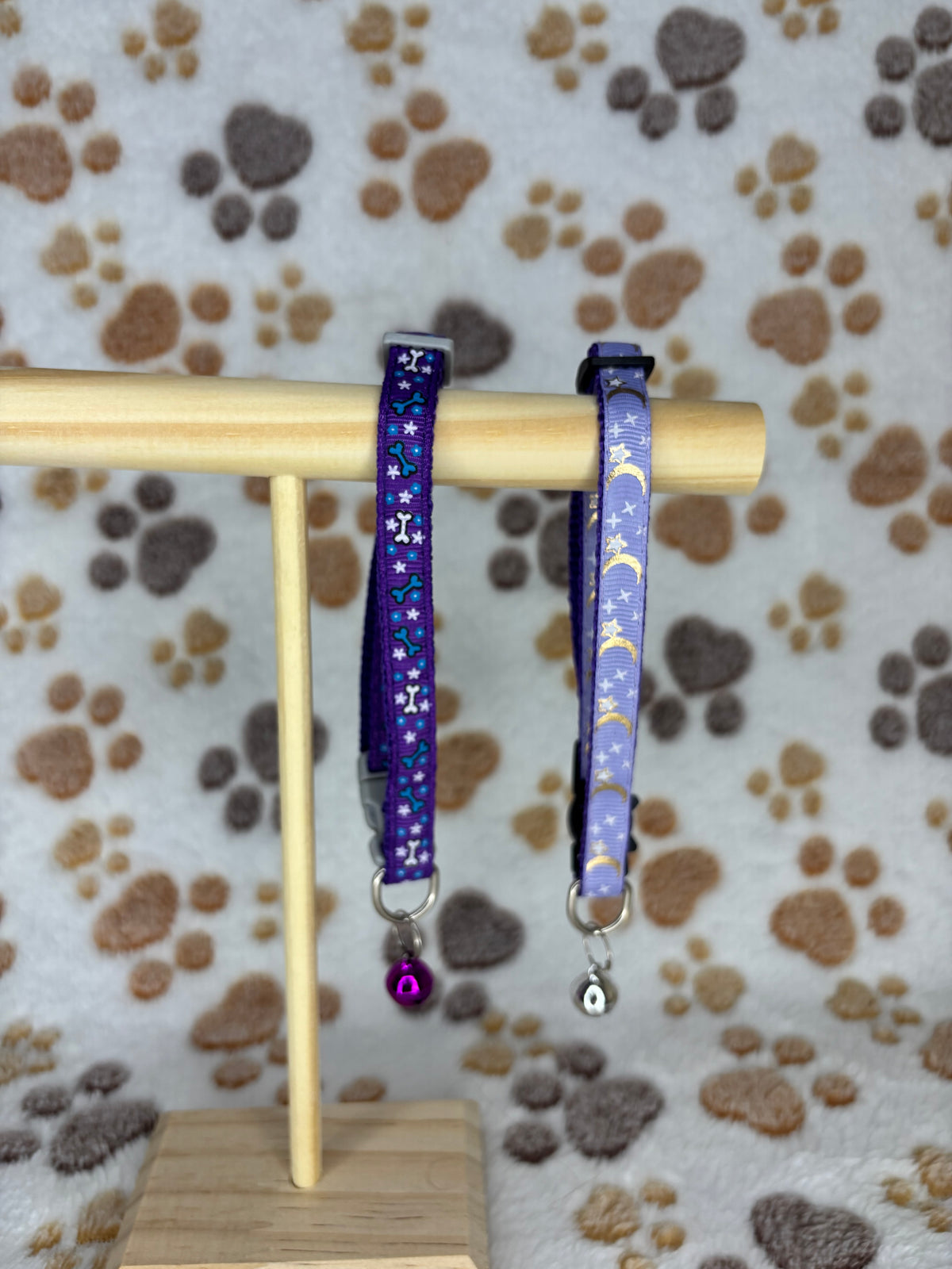 Purple Cat Collar Selection