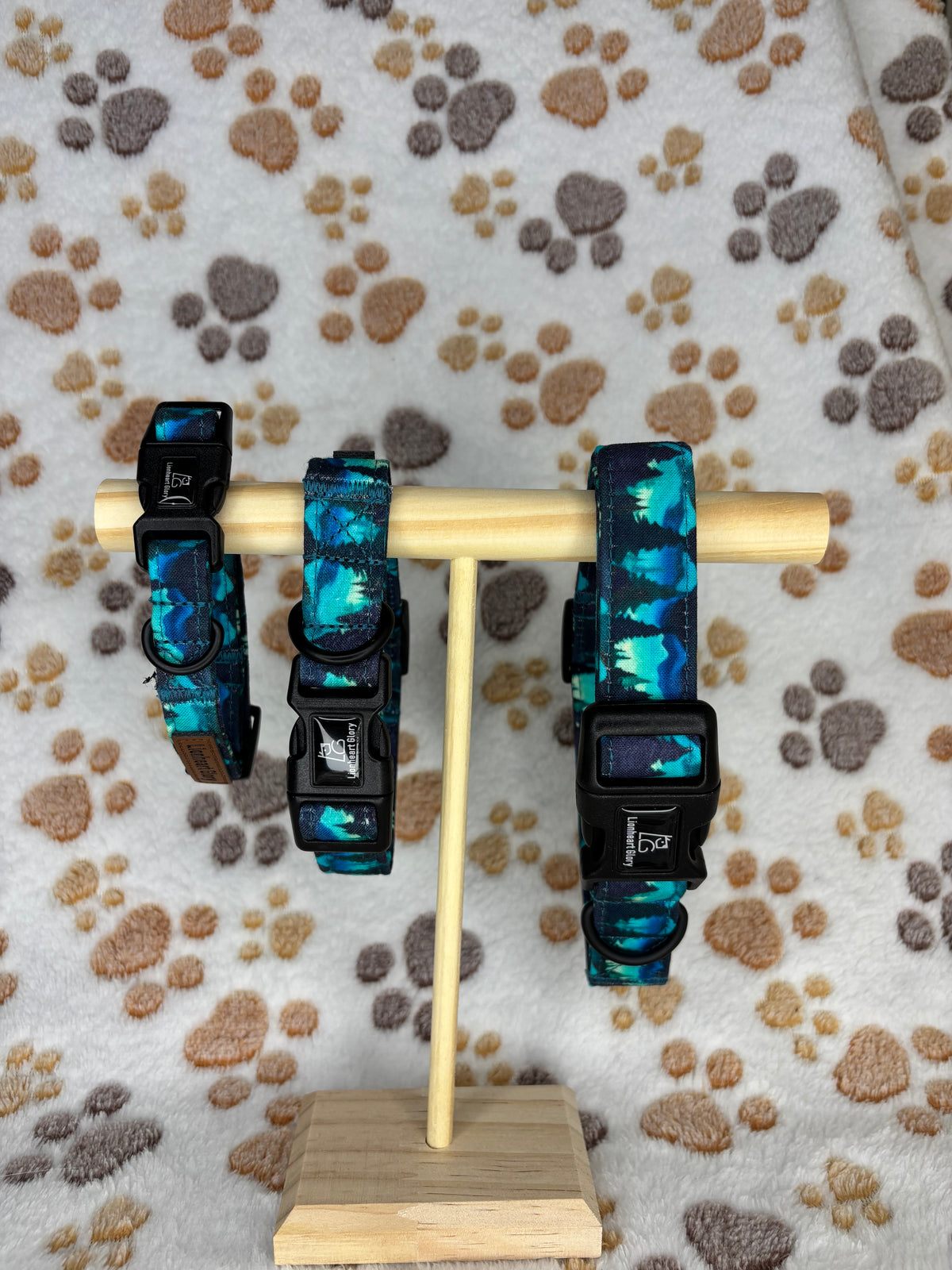 Pet Collar Forest Design