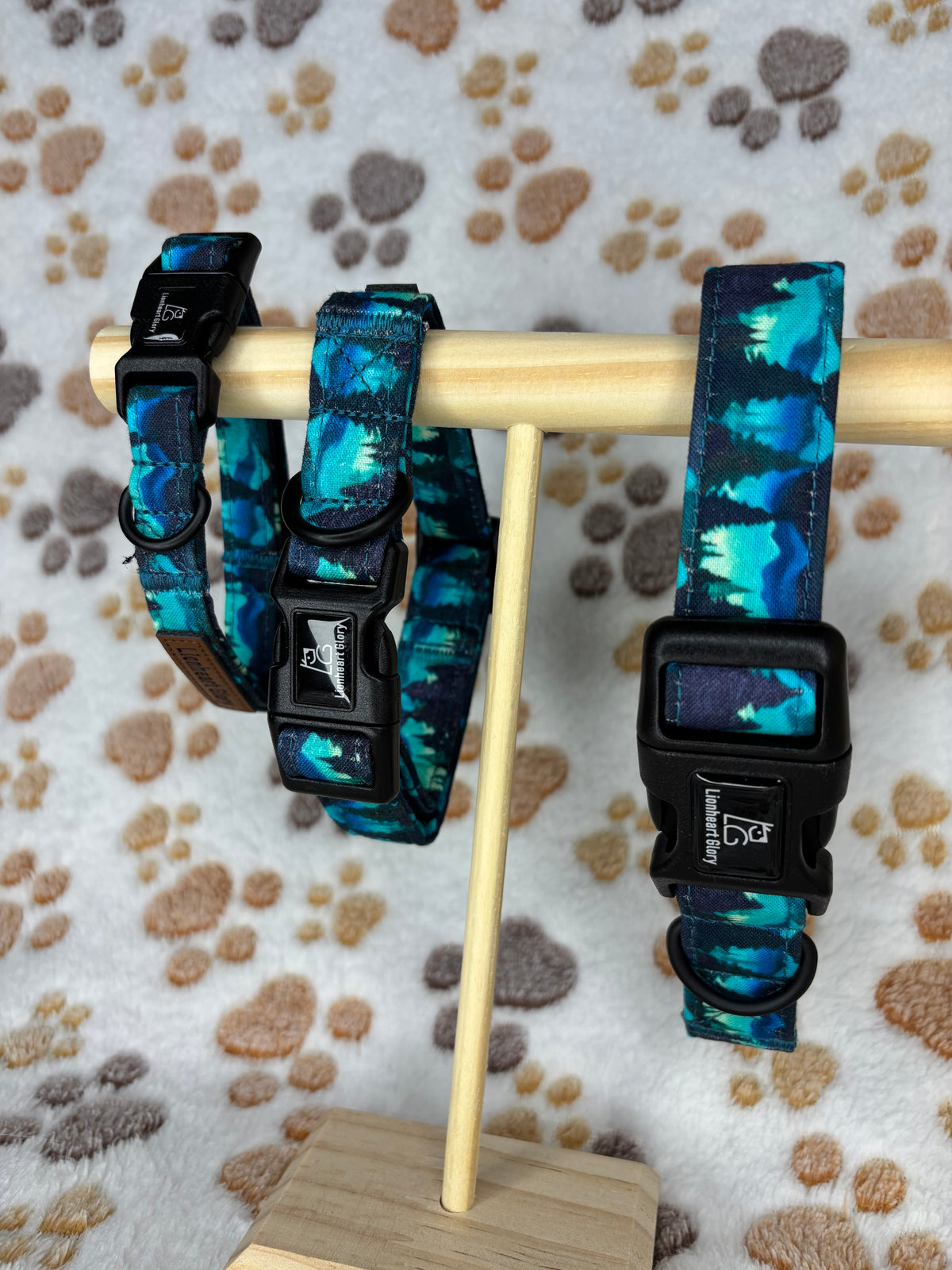 Pet Collar Forest Design