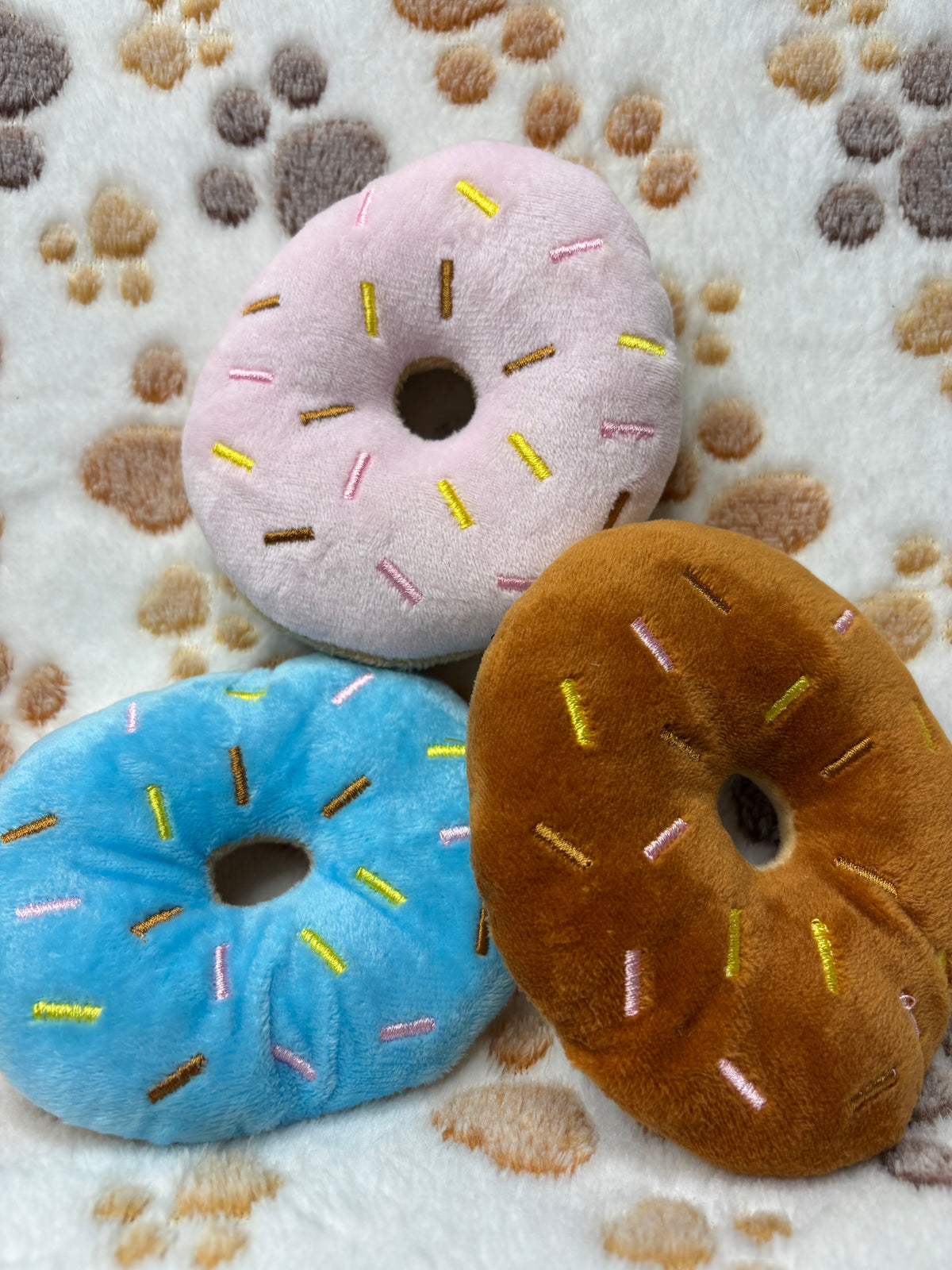 Squeaky Donut Toy