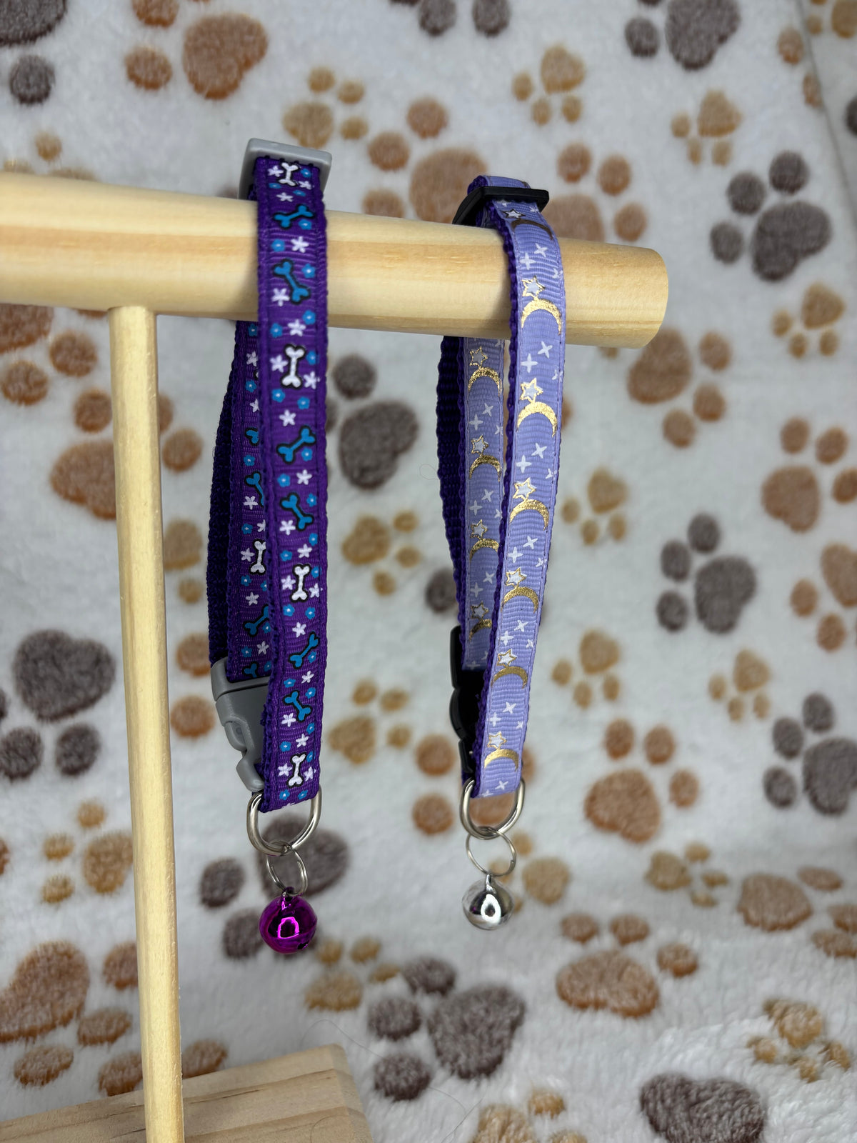 Purple Cat Collar Selection
