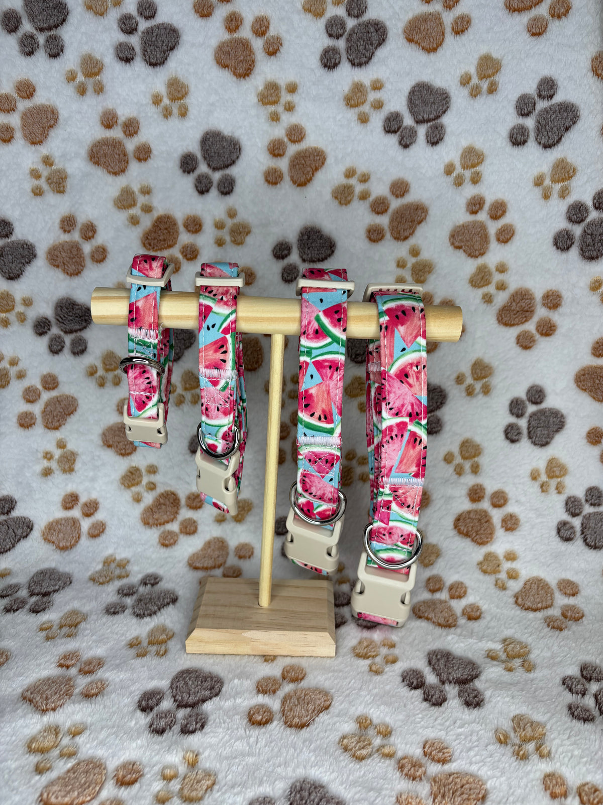 Pet Collar Watermelon Print
