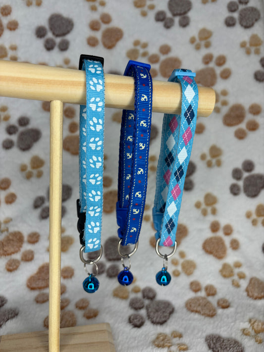 Blue Cat Collar Selection