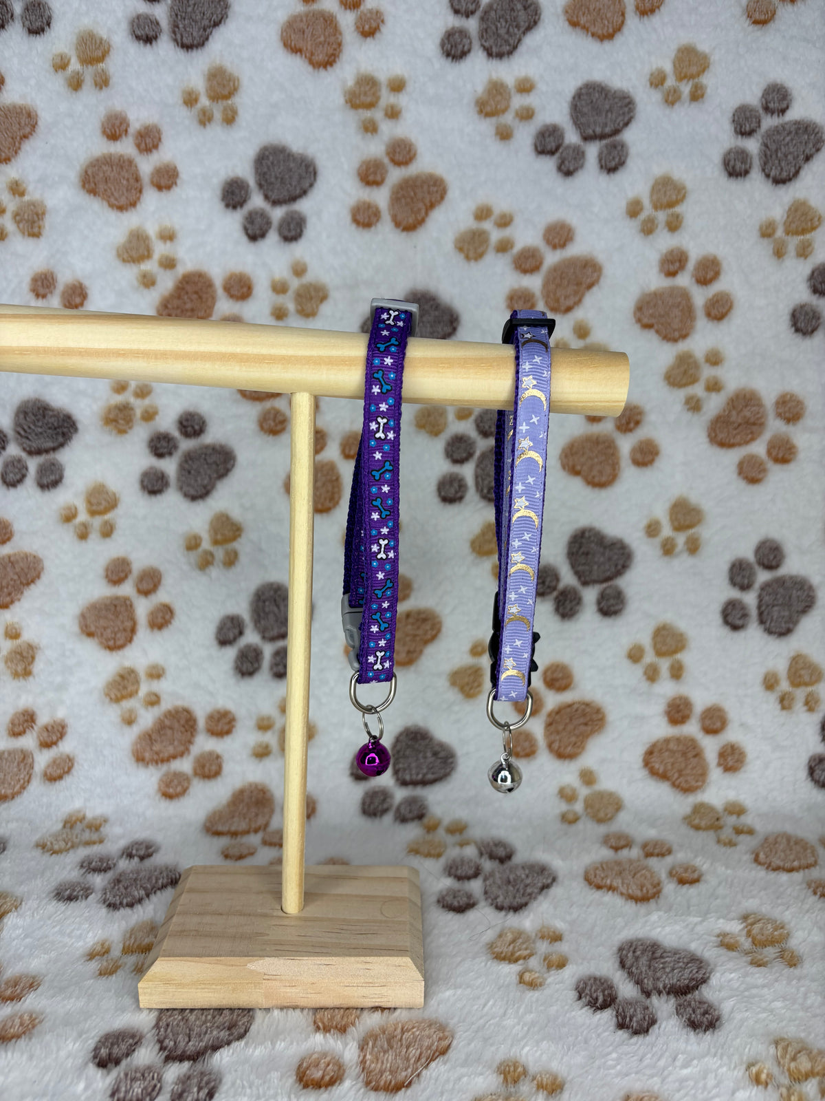 Purple Cat Collar Selection