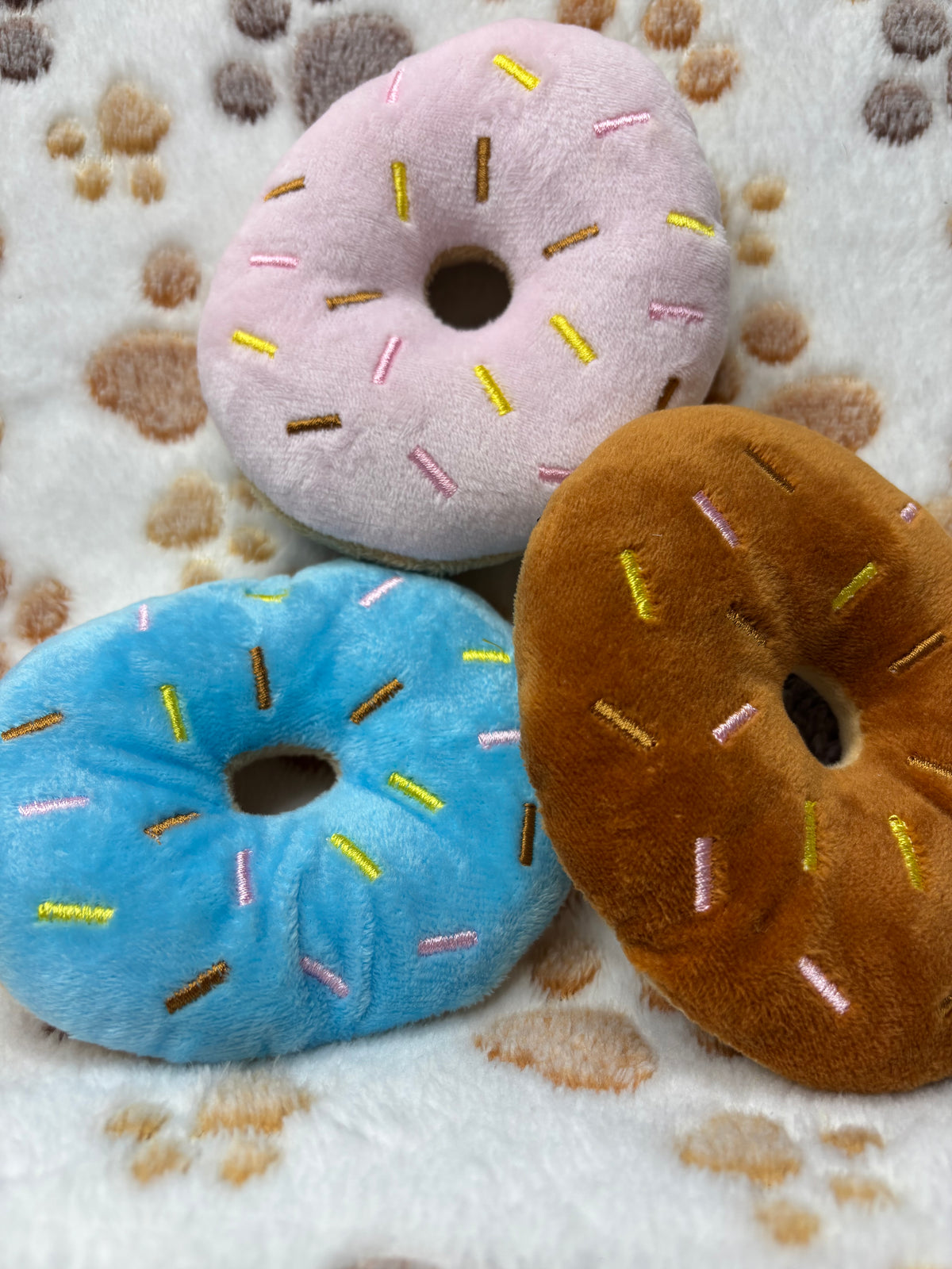 Squeaky Donut Toy