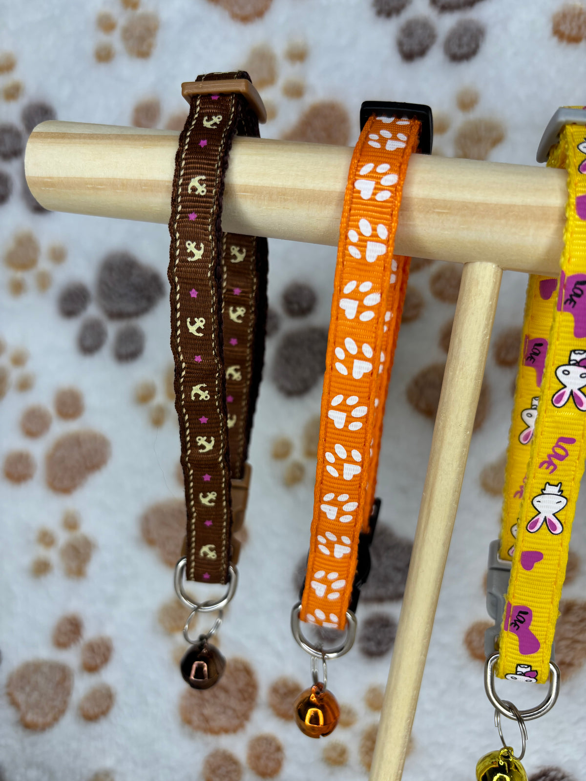 Yellow Cat Collar Selection