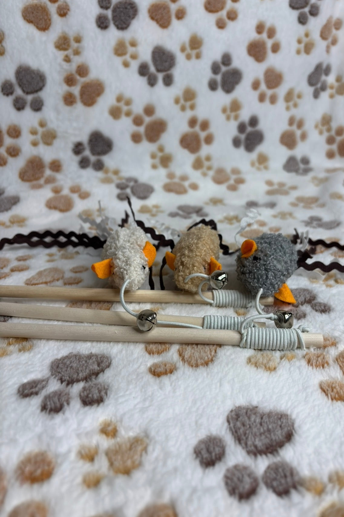 Cat Mouse Teaser Stick